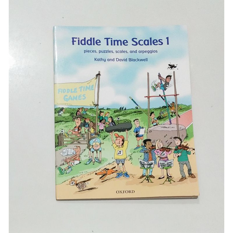 Fiddle Time Scales by Kathy David Blackwell buku biola tangga nada violin scales book