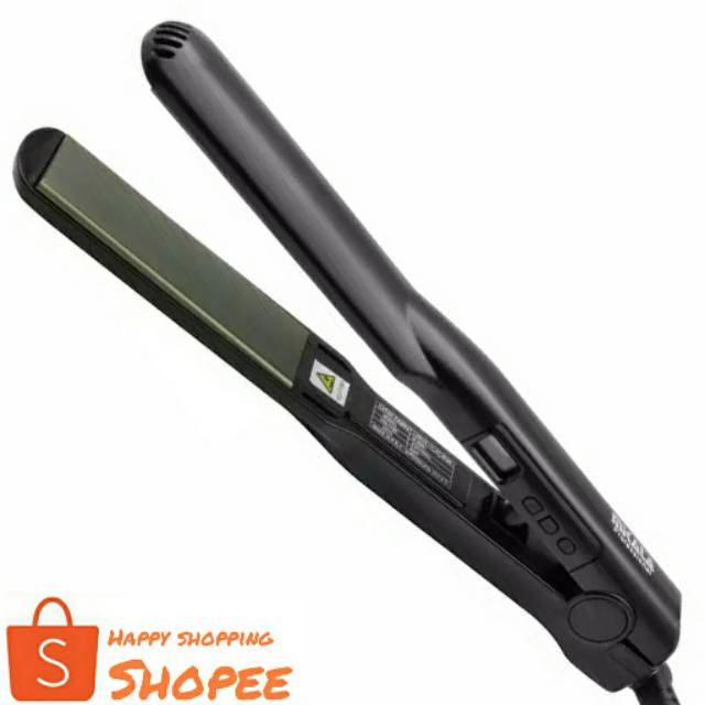 Mikata – M6001 Catok Pelurus Rambut Titanium – Black