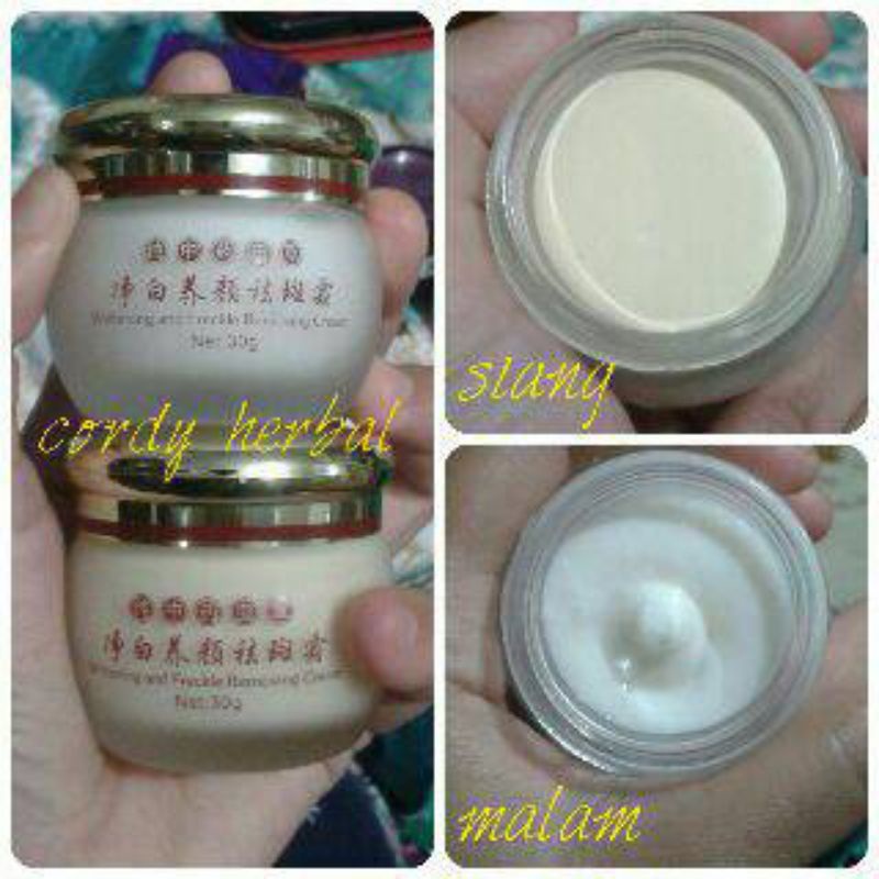 Yu chun mei cream cordyceps siang / malam original import taiwan ( terlaris )