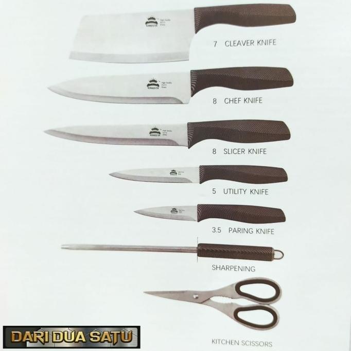 

Promo Pisau Set Kitchen Knife Set Butterfly 8 Pcs Jangan Lupa Klik Lapakbrg2000