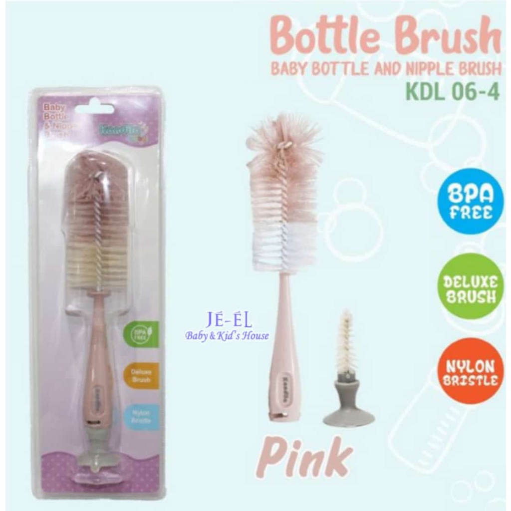 Kandila Baby Bottle &amp; Nipple Brush  KDL06-4 / Brush pembersih botol susu