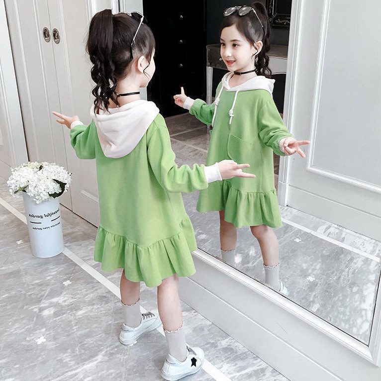 LittleAaron PASSWORD DRESS JULIET HOODIE Dress Sweater 1 - 7 Tahun Baju Anak Berkualitas