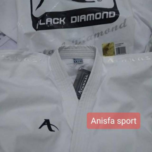 Baju karate kata arawaza black diamond original