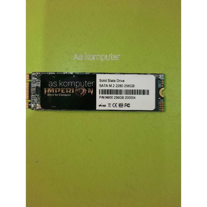 SSD SATA M.2 256GB 2280 SOLID STATE DRIVE SATA M.2 256GB IMPERION