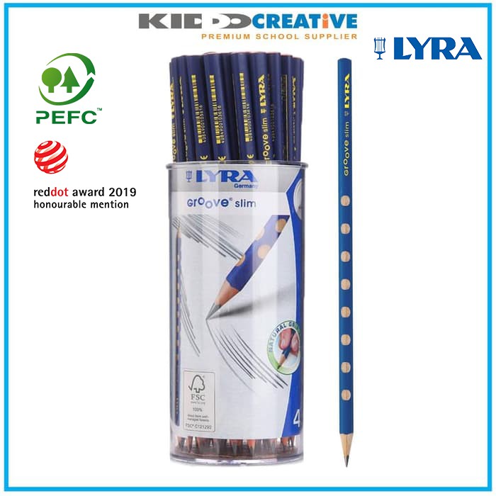 

LYRA GROOVE SLIM PENCIL GRAPHITE SET 48 PCS