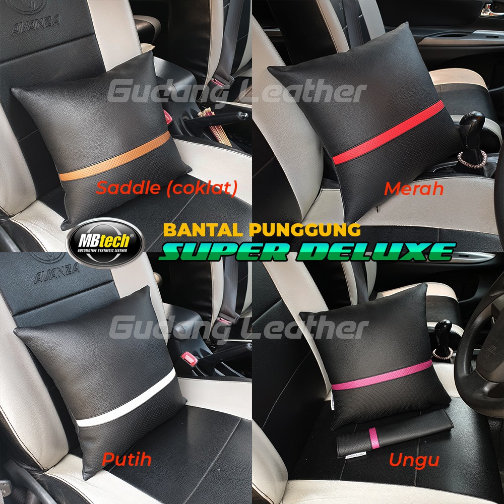 Bantal Mobil Sandaran Punggung / Bantal Sandaran Jok - SUPER DELUXE