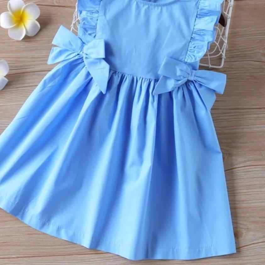 ✹ VANIA Ribbon Dress Anak Perempuan / Dress Anak ➮