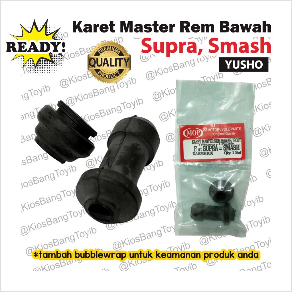 Karet Boot Caliper Kaliper Usus Master Rem Bawah Supra X125 Revo Blade Karisma Fit new (YUSHO)