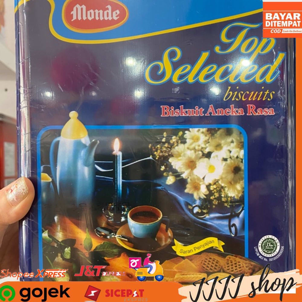 

Monde Top Selected Biscuits Aneka Rasa Biskuit Kaleng 1050gr