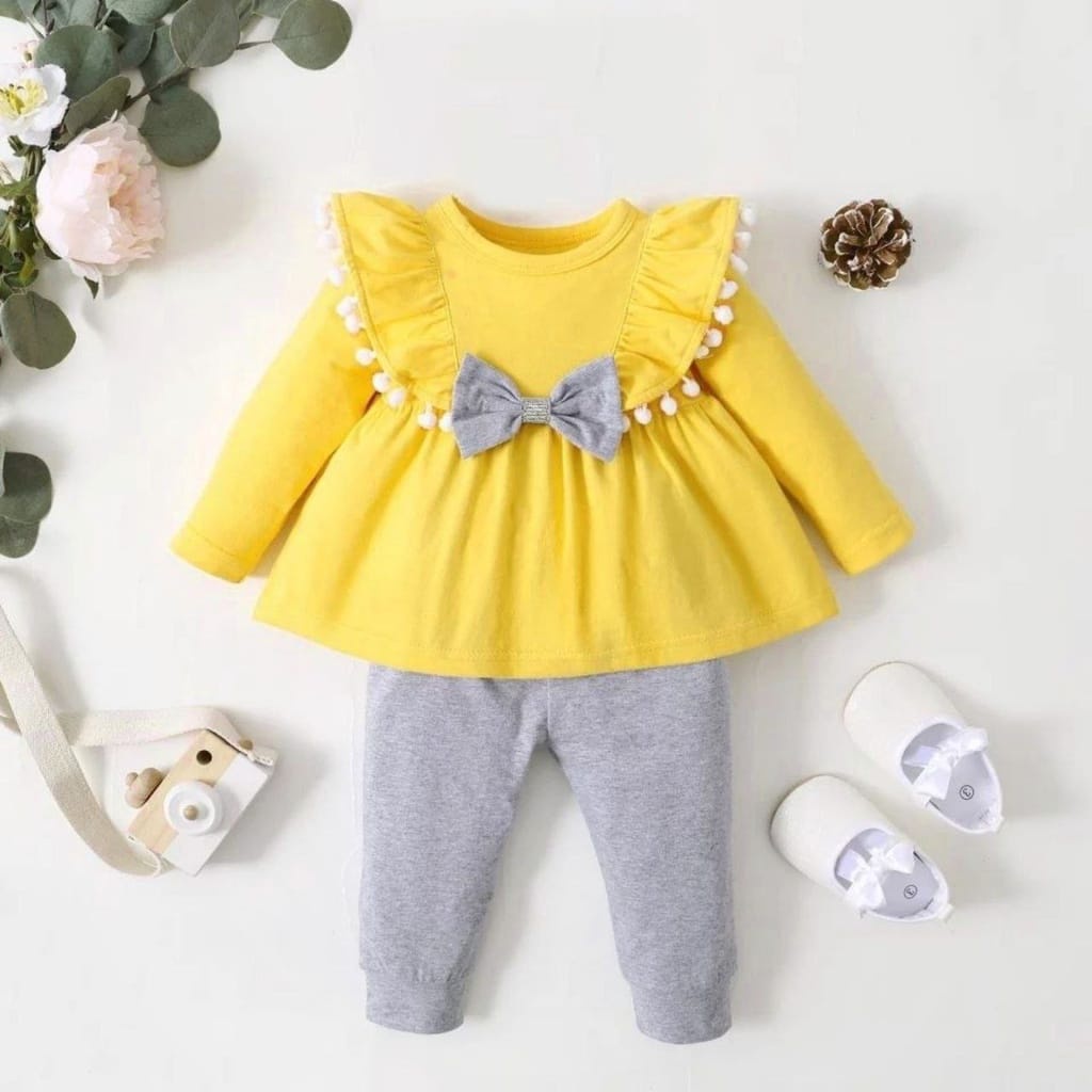 Baju Anak / Setelan Anak Lucu 1 - 6 Tahun Stelan Sweater Anak Perempuan