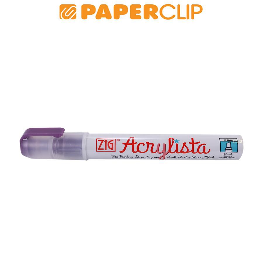 

MARKER ZIG KURETAKE ACRYLISTA CHISEL 6MM PAC-50 843 WILD HEATHER