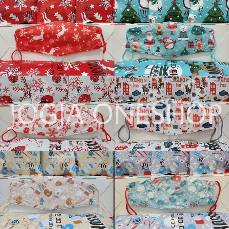 MASKER KF94 MOUSON MOTIF 4ply - MASKER MOUSON MOTIF