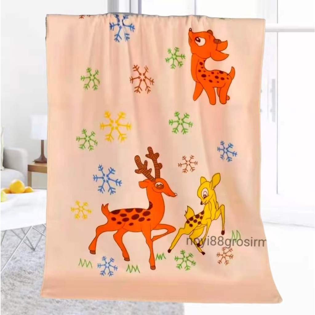 Handukmall Handuk Bayi Handuk Anak Mandi Bayi Lembut Halus 50x100cm dan 60x120cm