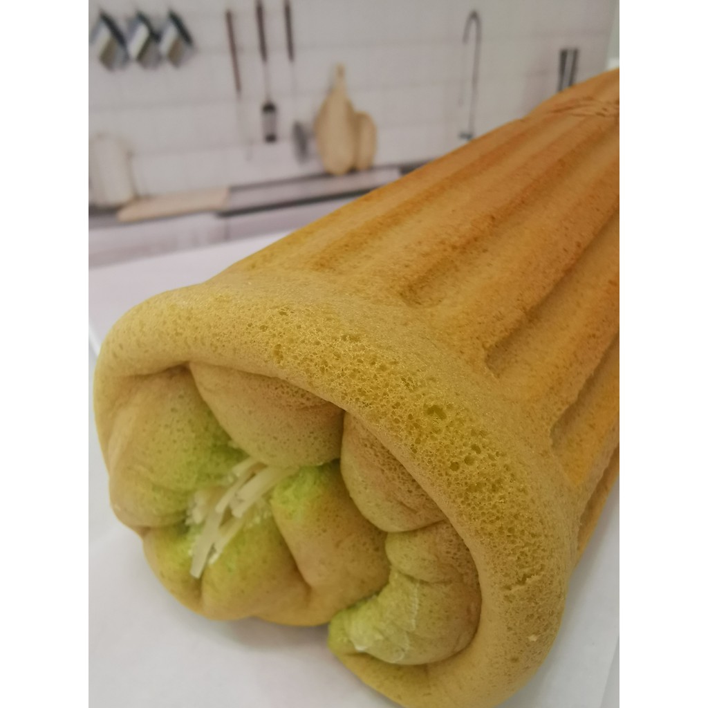 

Bolu Pandan isi Keju