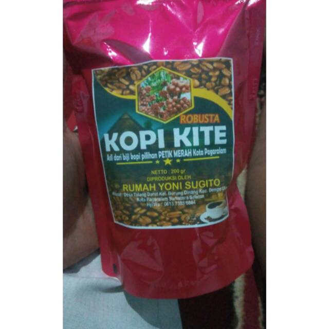 

Kopi Kite Robusta 200gr
