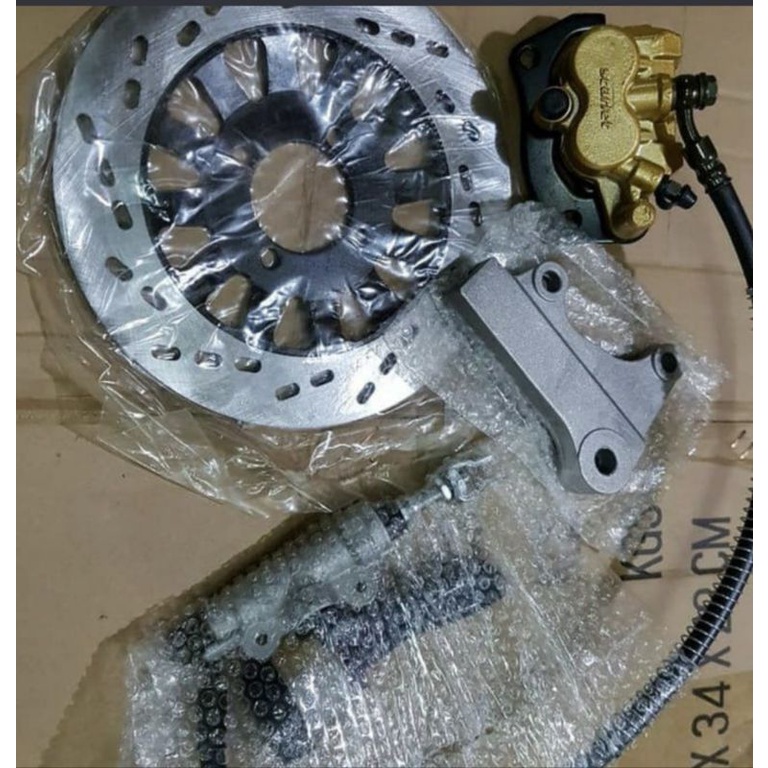 CAKRAM ASSY SET BELAKANG SATRiA 2 TAK