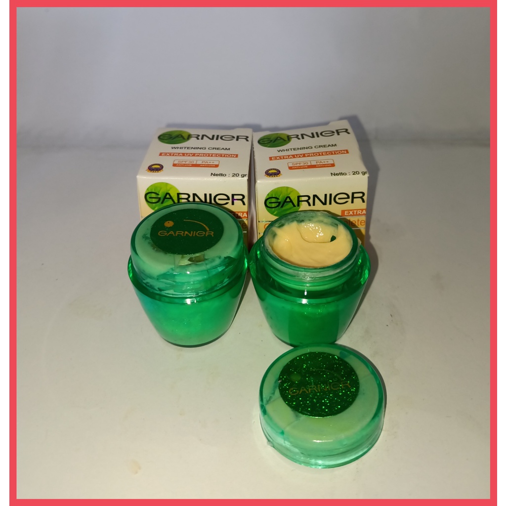 BS_PROMO 2 PCS Cream Garnier Complete Whitening Untuk Siang &amp; Malam / Krim Pemutih Garnier