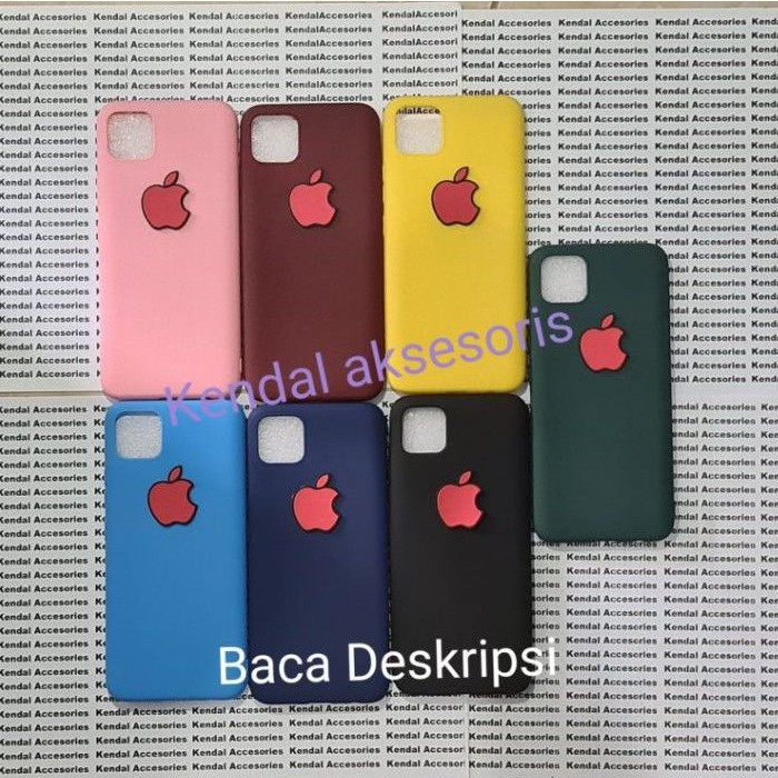 case advan G9 advan G9 pro kompatibel modifikasi logo apel softcase soft case silikon