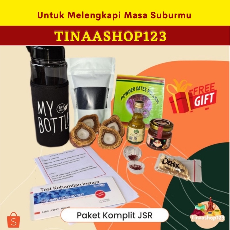 

PAKET PROMIL KOMPLIT JSR untk kesuburan Suami Istri Premium berkualitas super/ Termurah Tinaashop123