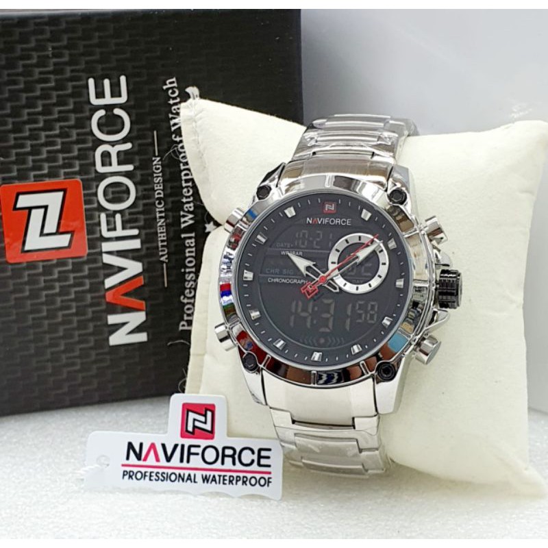 Jam Tangan Pria Naviforce Original New Water Resist Gratis Ongkir COD