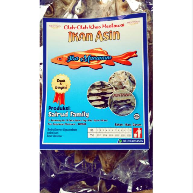 

Ikan Asin Mentawai