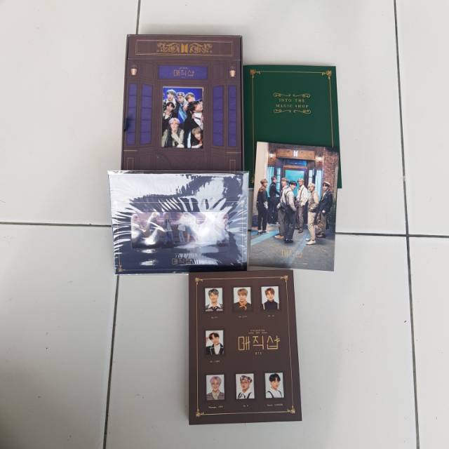 SHARING BTS 5TH MUSTER MAGIC SHOP DVD DIGIPACK POP UP BOX, INVITATION CARD, PHOTOBOOK, OUTBOX
