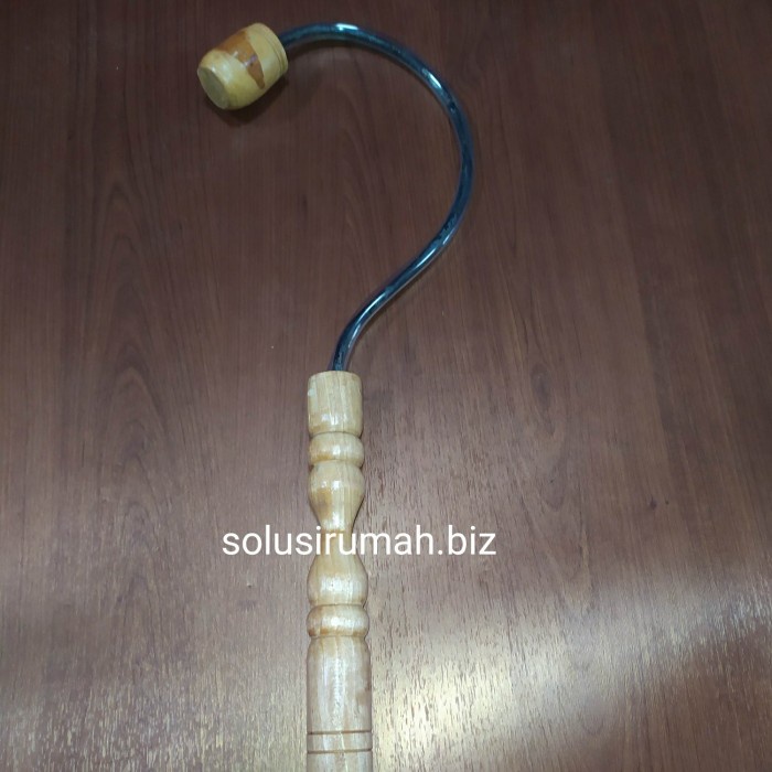 ALAT PIJAT PUNGGUNG BACK MASSAGE MASSAGER TERAPI 50CM 50 CM KAYU BESI