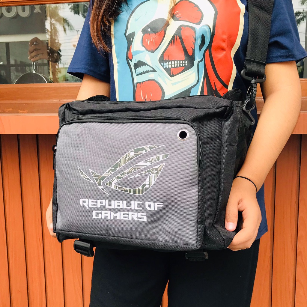 Slingbag Amplify Asus ROG System Gaming Gamer Unisex