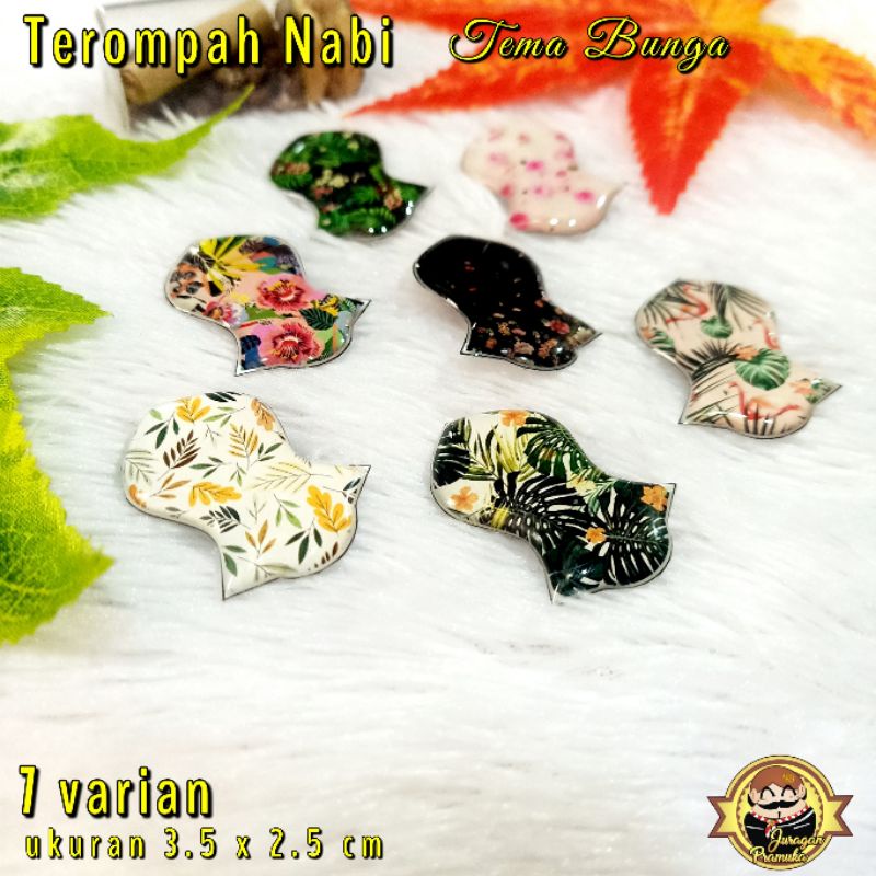 PIN TEROMPAH NABI VARIAN BUNGA