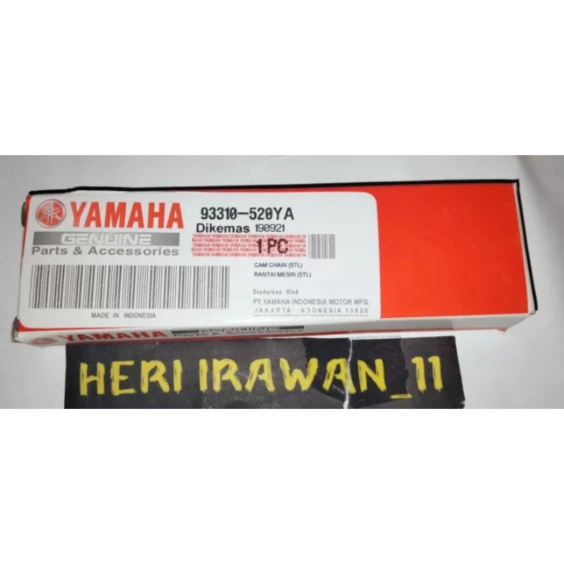 rantai keteng kamprat Yamaha Mio sporty Mio smile Fino karbu soul karbu.Ori