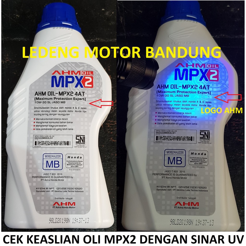 Oli Motor Matik MPX2 Matic AHM Honda Original 800ml