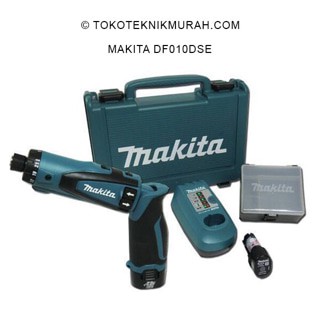 Makita DF 010 DSE /  DF010DSE Cordless Driver Drill / Obeng Elektrik