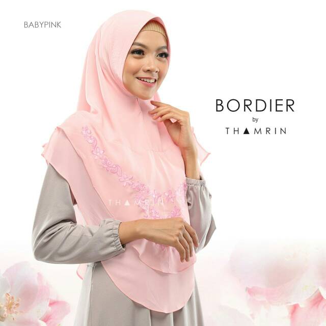 Khimar BORDIER ori Thamrin Hijab