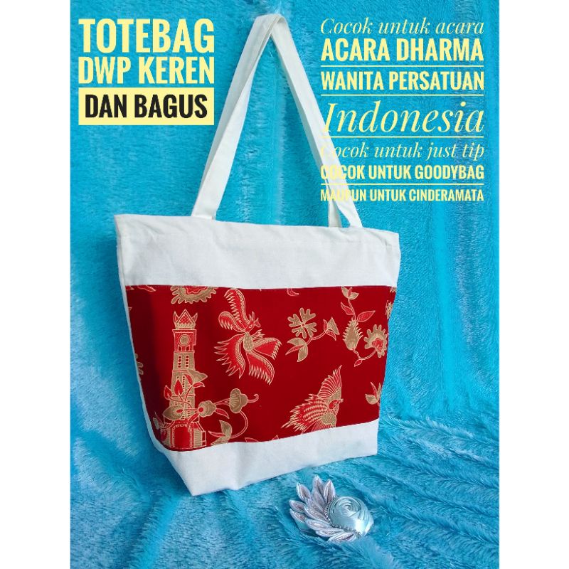 Totebag DWP keren dan bagus