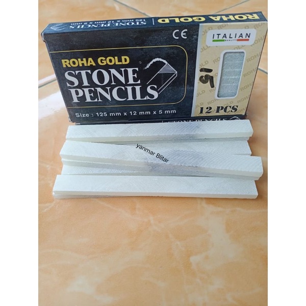 

stone pencils / kapur besi