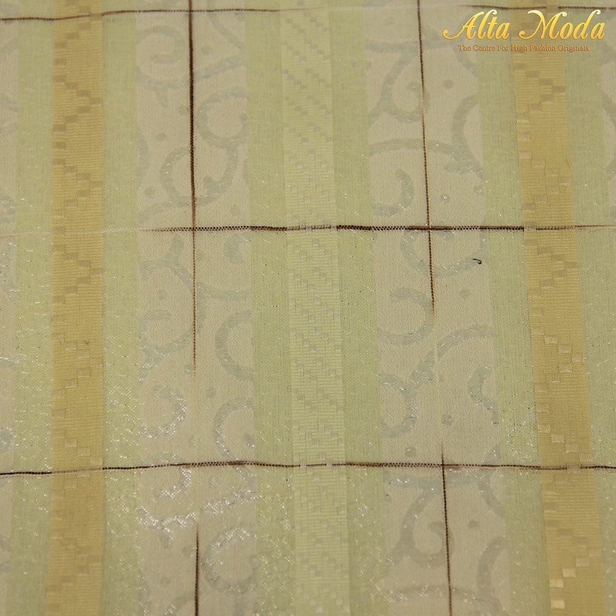 

Alta Moda Katun Dobby Stripe Pattern Off White Mix Yellow (1M)