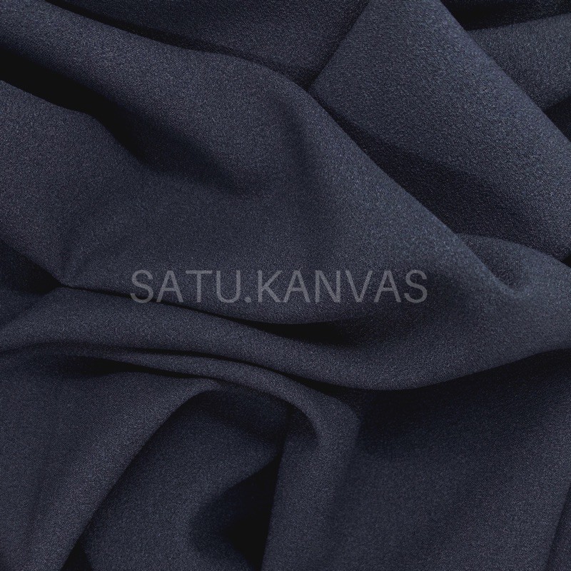 Kain DIAMOND CREPE / DIAMOND GEORGETTE murah-Abu Tua