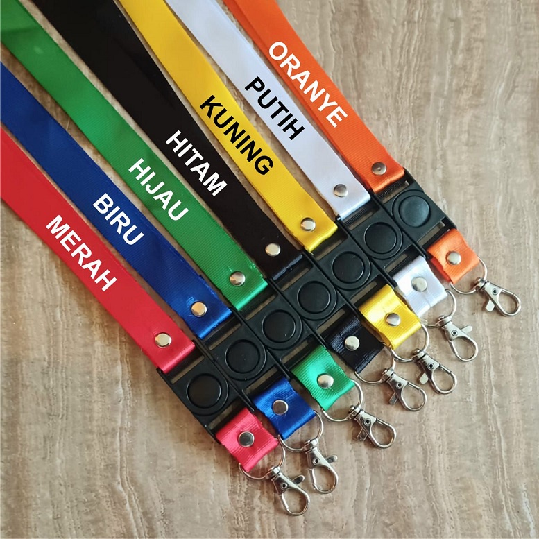 

Tali lanyard aksesoris Id card name tag kantor