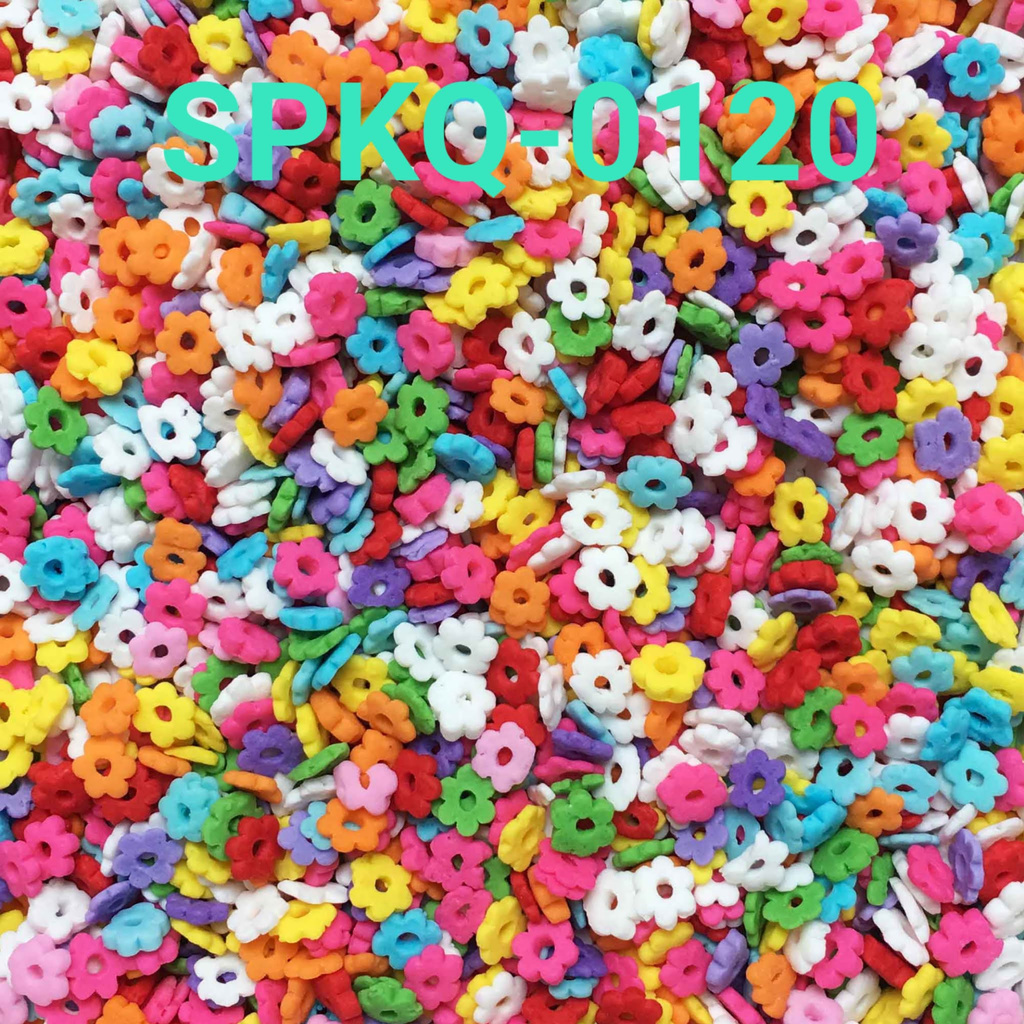 

SPKQ-0120 Sprinkles sprinkle sprinkel 250gr bunga confetti yamama baking grosir murah sprinkles cake dekorasi mutiara trimit decoration story sprinklestory sprinklesstory sprinkle story yamama baking