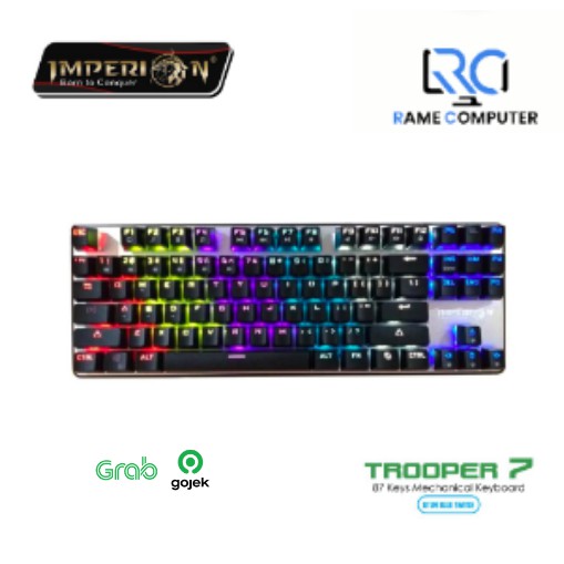 Keyboard Gaming Imperion Trooper 7 KG-M07F Mechanical RGB