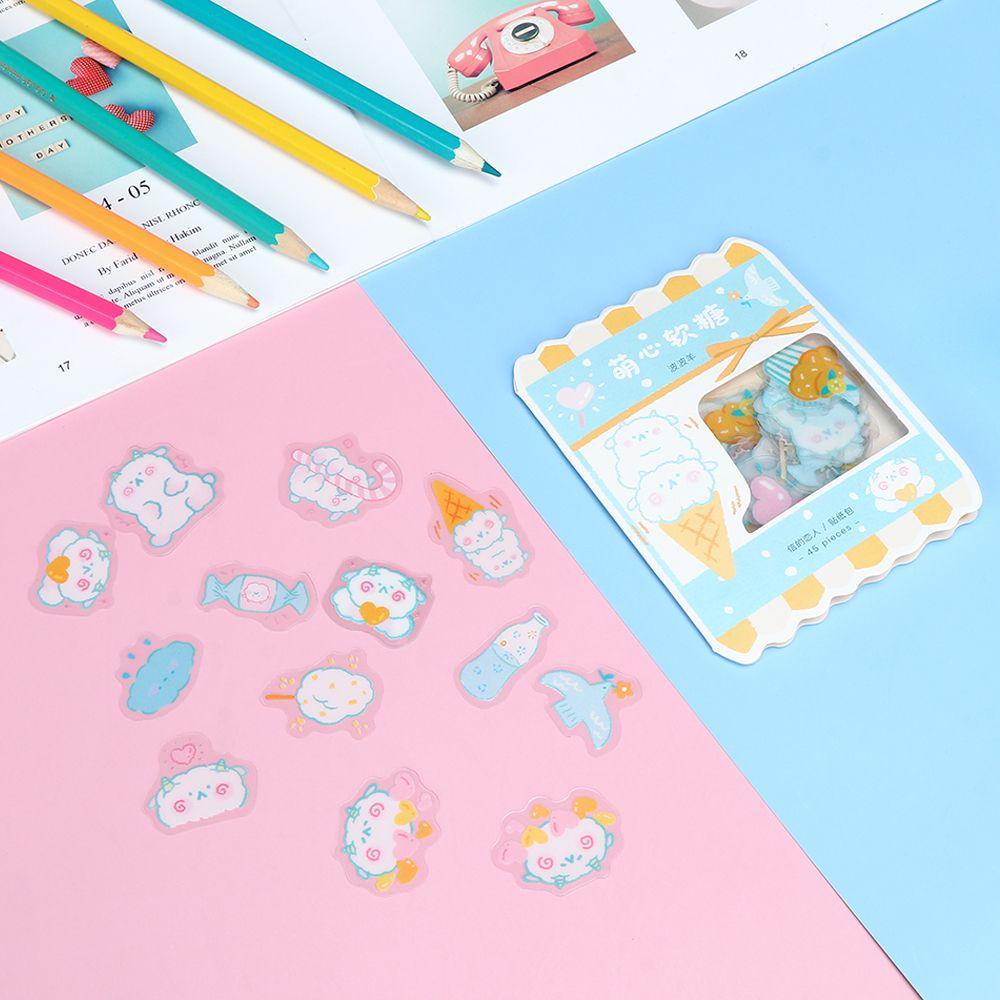 R-flower Animal Stiker Stationery Scrapbooking Label Lucu