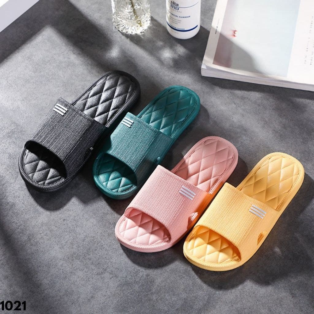 SANDAL SLIP ON MOTIF LAYANG DI SOLE UNISEX BAHAN RUBBER IMPORT OUSOLE IMPORT ANTI SLIP PREMIUM 1021