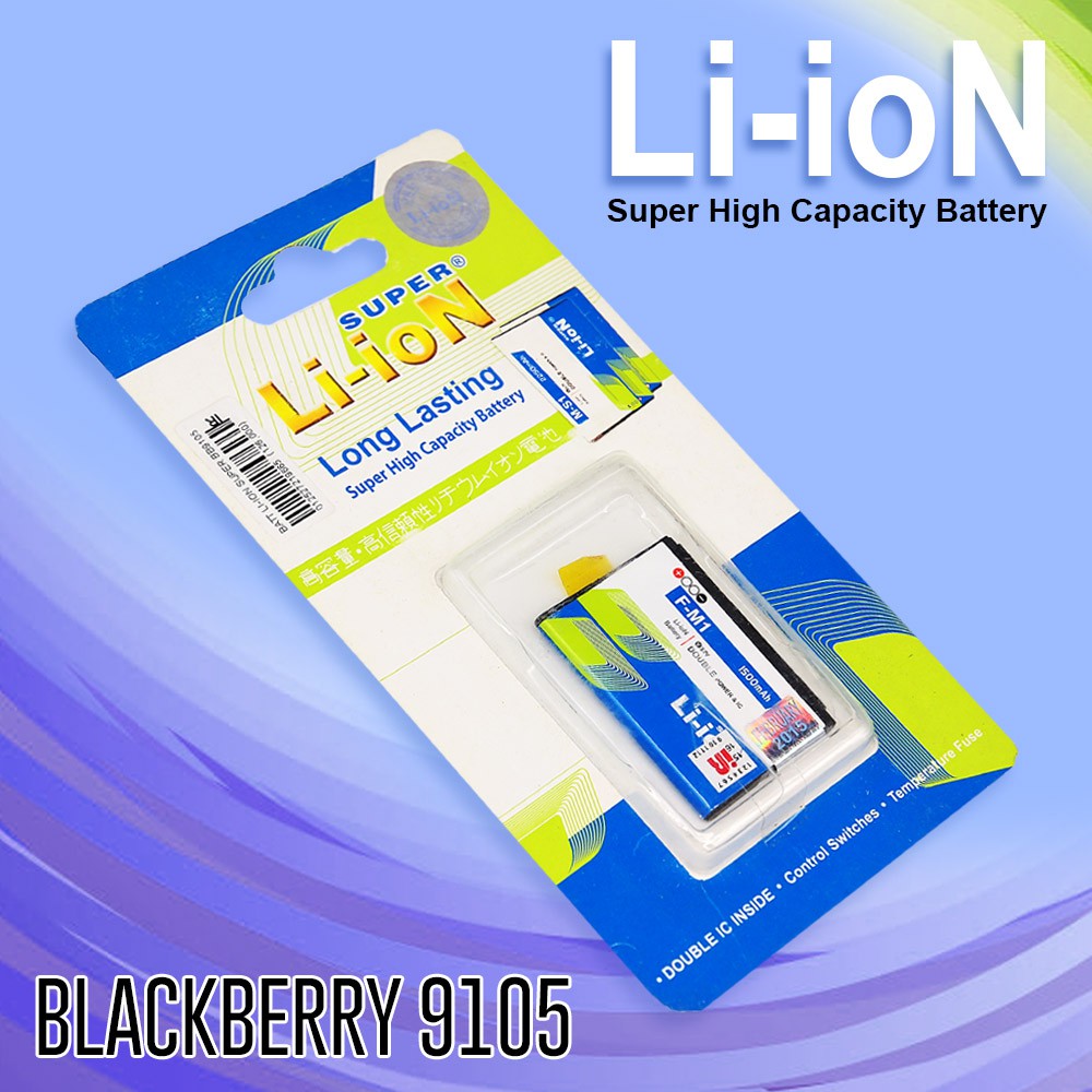 BATTERY LI-ION SUPER BLACKBERRY 9105 BATTERY