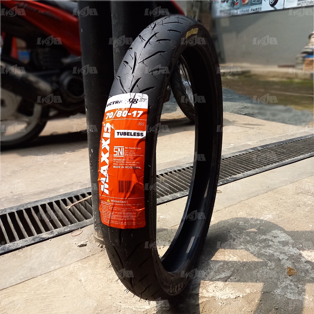 Maxxis Victra S98ST 70/80-17 Tubeless Ban Luar Motor Bebek Depan Belakang