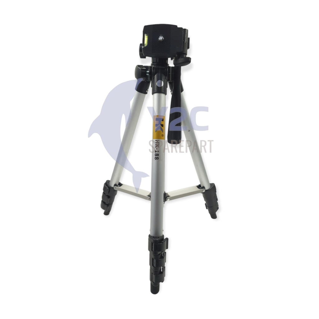 TRIPOD 1 METER HK-188 UNTUK HP DAN KAMERA BAHAN TEBAL UNIVERSAL