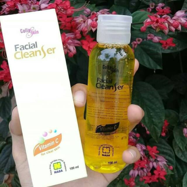 Collaskin Facial Cleanser/Penghilang komedo/obat jerawat