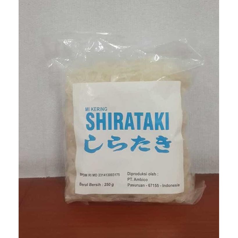 

Dry Shirataki - Mie Kering Shirataki ( isi 10pcs ) 250g