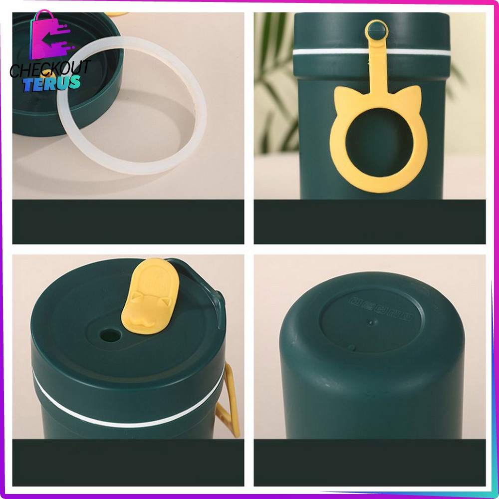 CT C377 Breakfast Cup Portable Tempat Sup Bubur  Anti Tumpah Soup Cup Kontainer Tempat Bekal Makanan Tempat Sarapan