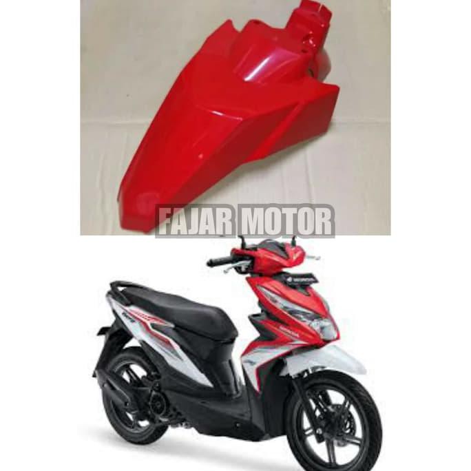 ► KREDIT SPAKBOR MOTOR ► SPAKBOR DEPAN HONDA BEAT FI ESP - BEAT STREET 2016-2019 WARNA MERAH