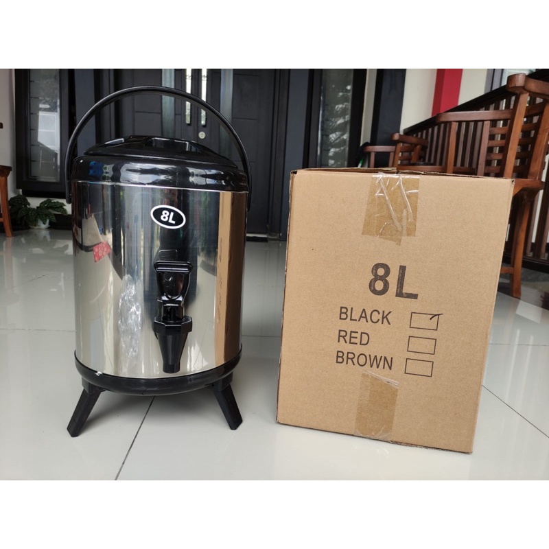 milk tea bucket 8 liter